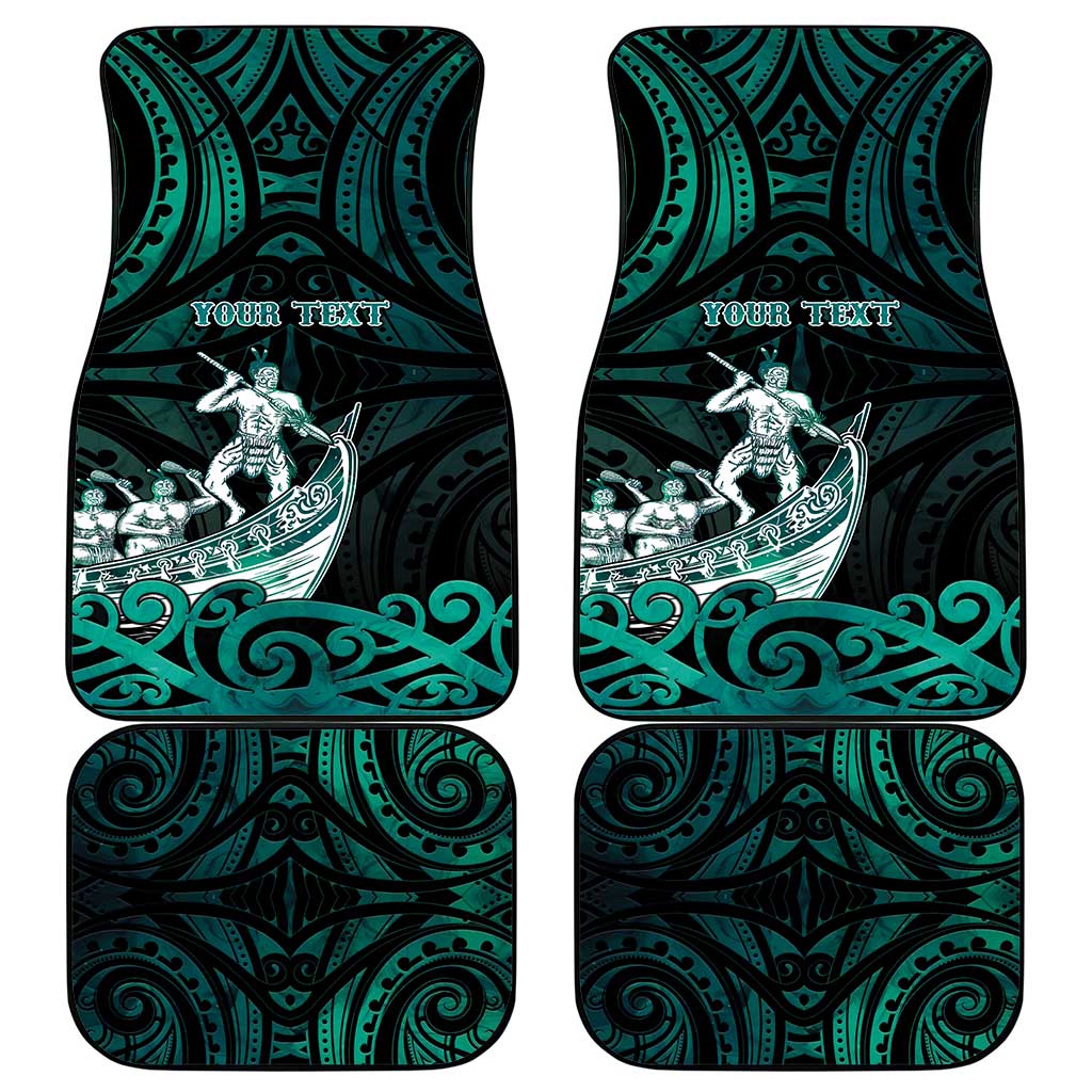 New Zealand Waka Racing Car Mats Maori Warriors LT05 - Polynesian Pride
