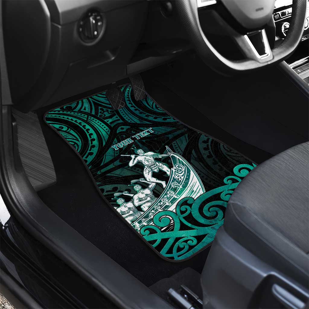 New Zealand Waka Racing Car Mats Maori Warriors LT05 - Polynesian Pride