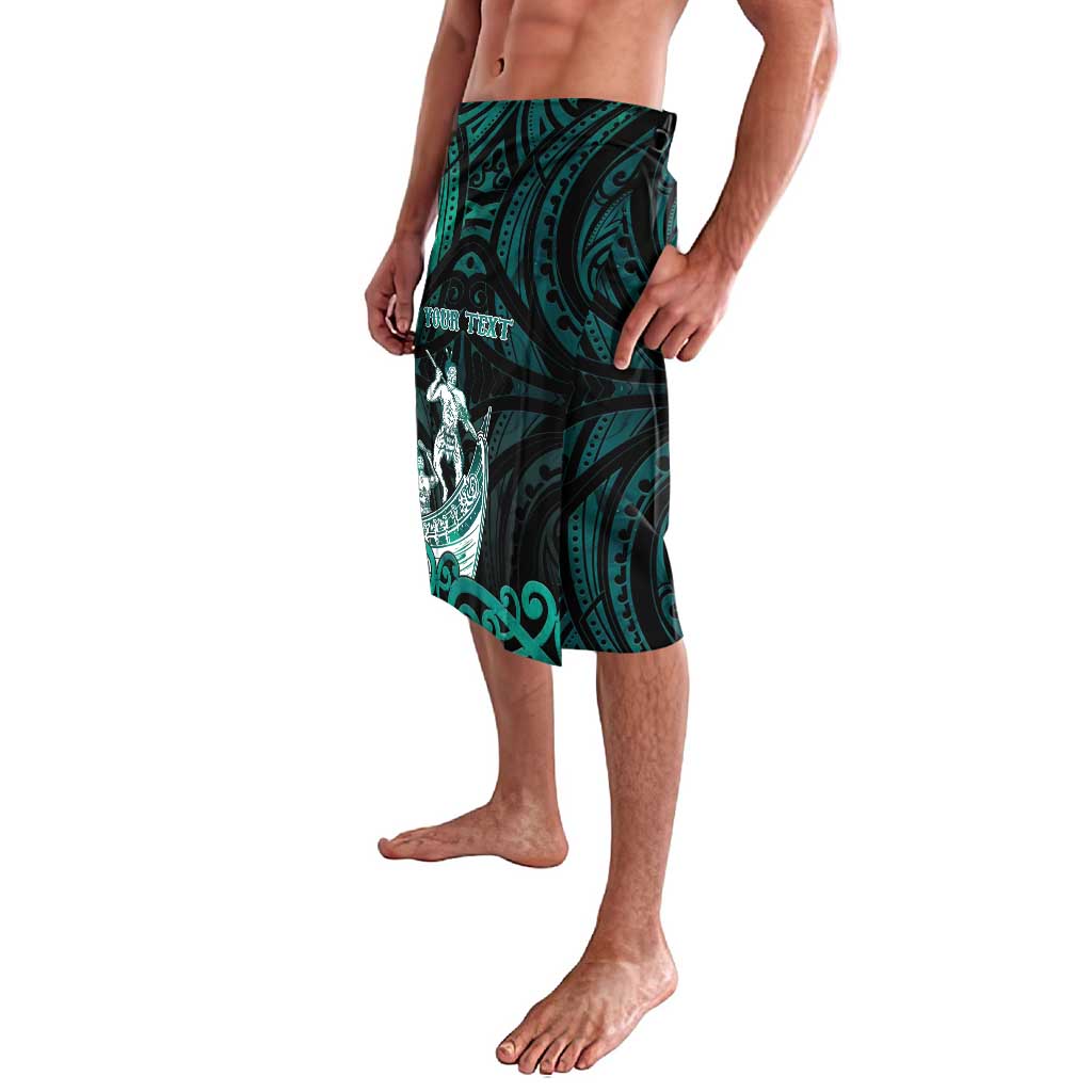 Personalised New Zealand Waka Racing Lavalava Maori Warriors LT05 - Polynesian Pride