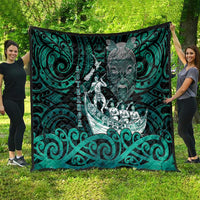 New Zealand Waka Racing Quilt Maori Warriors LT05 - Polynesian Pride
