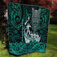 New Zealand Waka Racing Quilt Maori Warriors LT05 - Polynesian Pride