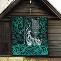 New Zealand Waka Racing Quilt Maori Warriors LT05 - Polynesian Pride