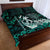 New Zealand Waka Racing Quilt Bed Set Maori Warriors