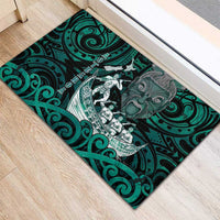 New Zealand Waka Racing Rubber Doormat Maori Warriors LT05 - Polynesian Pride