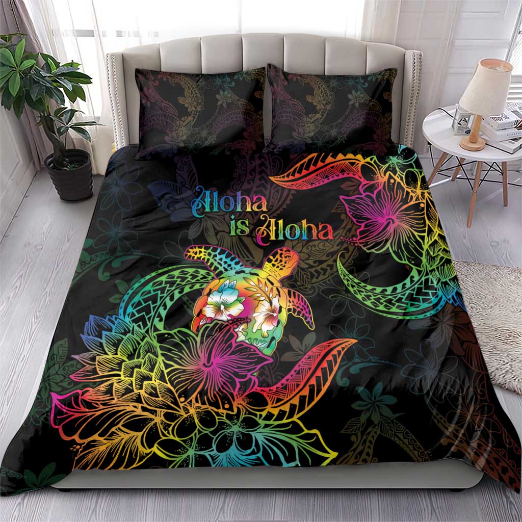 Hawaii Pride Bedding Set Aloha Is Aloha LT05 - Polynesian Pride