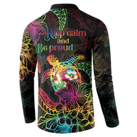 Hawaii Pride Button Sweatshirt Aloha Is Aloha LT05 - Polynesian Pride