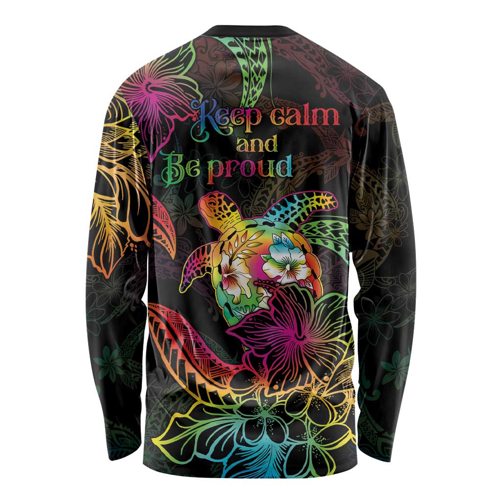 Hawaii Pride Long Sleeve Shirt Aloha Is Aloha LT05 - Polynesian Pride