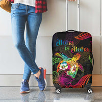 Hawaii Pride Luggage Cover Aloha Is Aloha LT05 - Polynesian Pride