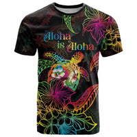 Hawaii Pride T Shirt Aloha Is Aloha LT05 Colorful - Polynesian Pride