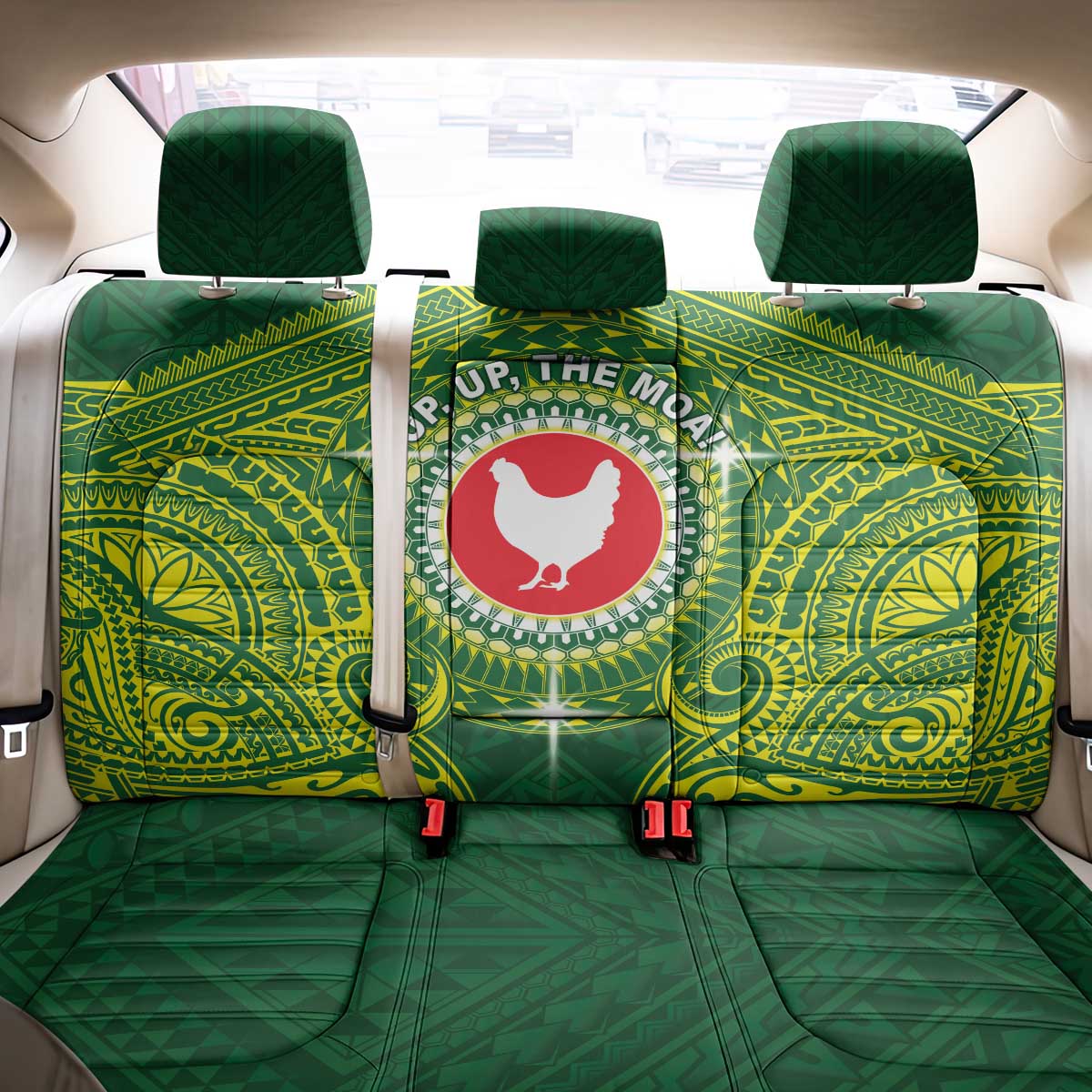 American Samoa Manua Cession Day Back Car Seat Cover Up Up The Moa LT05 - Polynesian Pride