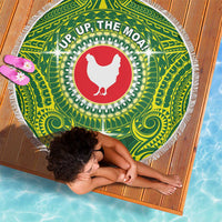 American Samoa Manua Cession Day Beach Blanket Up Up The Moa LT05 - Polynesian Pride