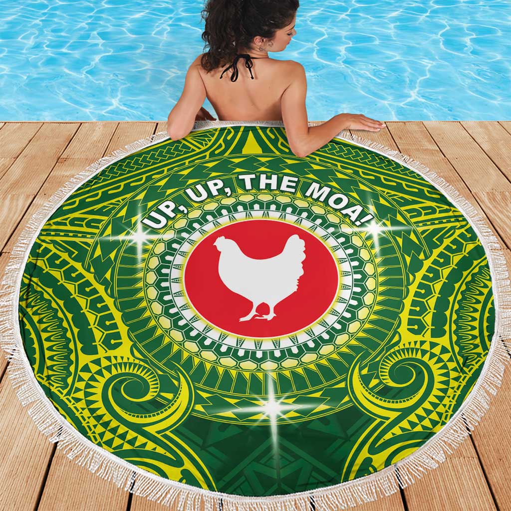 American Samoa Manua Cession Day Beach Blanket Up Up The Moa LT05 - Polynesian Pride