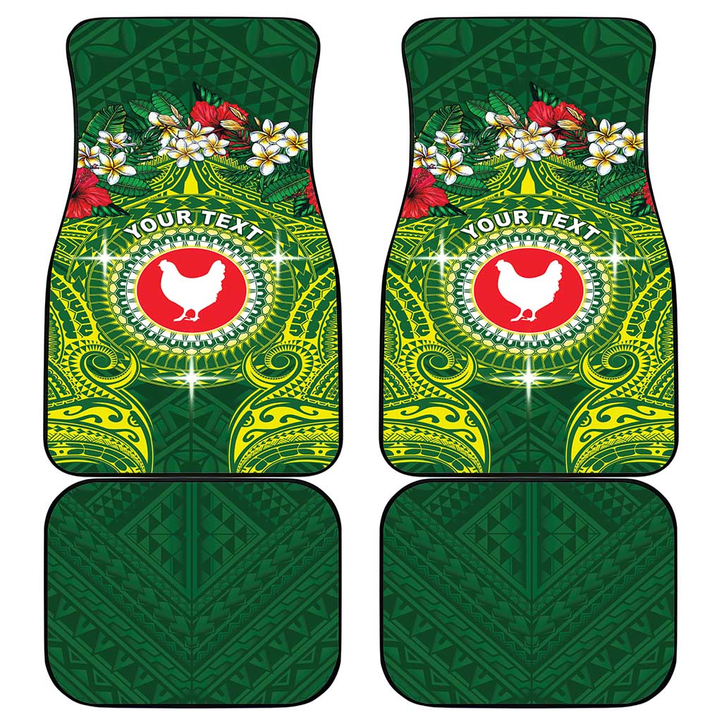 American Samoa Manua Cession Day Car Mats Up Up The Moa LT05 - Polynesian Pride