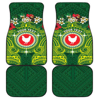 American Samoa Manua Cession Day Car Mats Up Up The Moa LT05 - Polynesian Pride