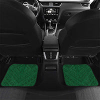 American Samoa Manua Cession Day Car Mats Up Up The Moa LT05 Set 2pcs - Back Green - Polynesian Pride