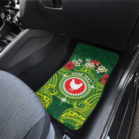 American Samoa Manua Cession Day Car Mats Up Up The Moa LT05 - Polynesian Pride