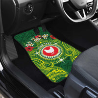 American Samoa Manua Cession Day Car Mats Up Up The Moa LT05 - Polynesian Pride