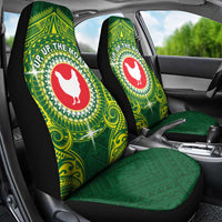 American Samoa Manua Cession Day Car Seat Cover Up Up The Moa LT05 - Polynesian Pride
