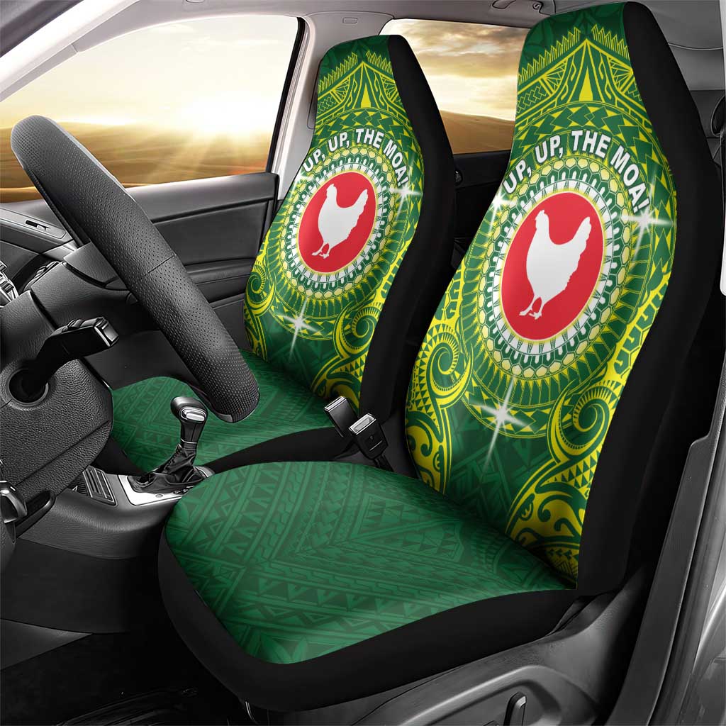 American Samoa Manua Cession Day Car Seat Cover Up Up The Moa LT05 - Polynesian Pride