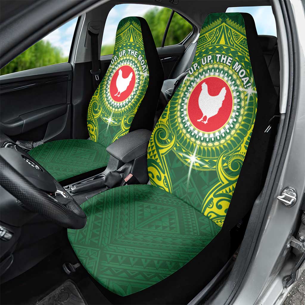 American Samoa Manua Cession Day Car Seat Cover Up Up The Moa LT05 - Polynesian Pride