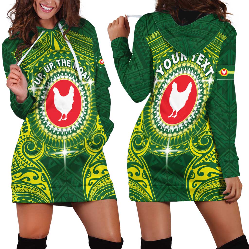 Personalized American Samoa Manua Cession Day Hoodie Dress Up Up The Moa LT05 - Polynesian Pride