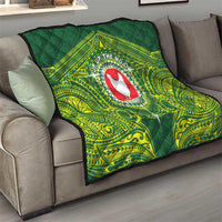 American Samoa Manua Cession Day Quilt Up Up The Moa LT05 - Polynesian Pride