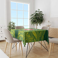 American Samoa Manua Cession Day Tablecloth Up Up The Moa LT05 - Polynesian Pride