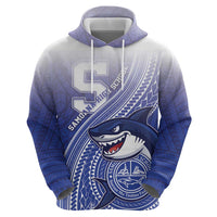 Personalized Samoana High School Zip Hoodie Polynesian Tribal Shark LT05 - Polynesian Pride