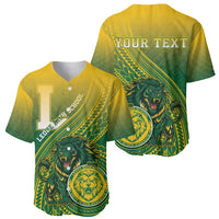 Personalized Leone High School Baseball Jersey Leone Lion LT05 - Polynesian Pride
