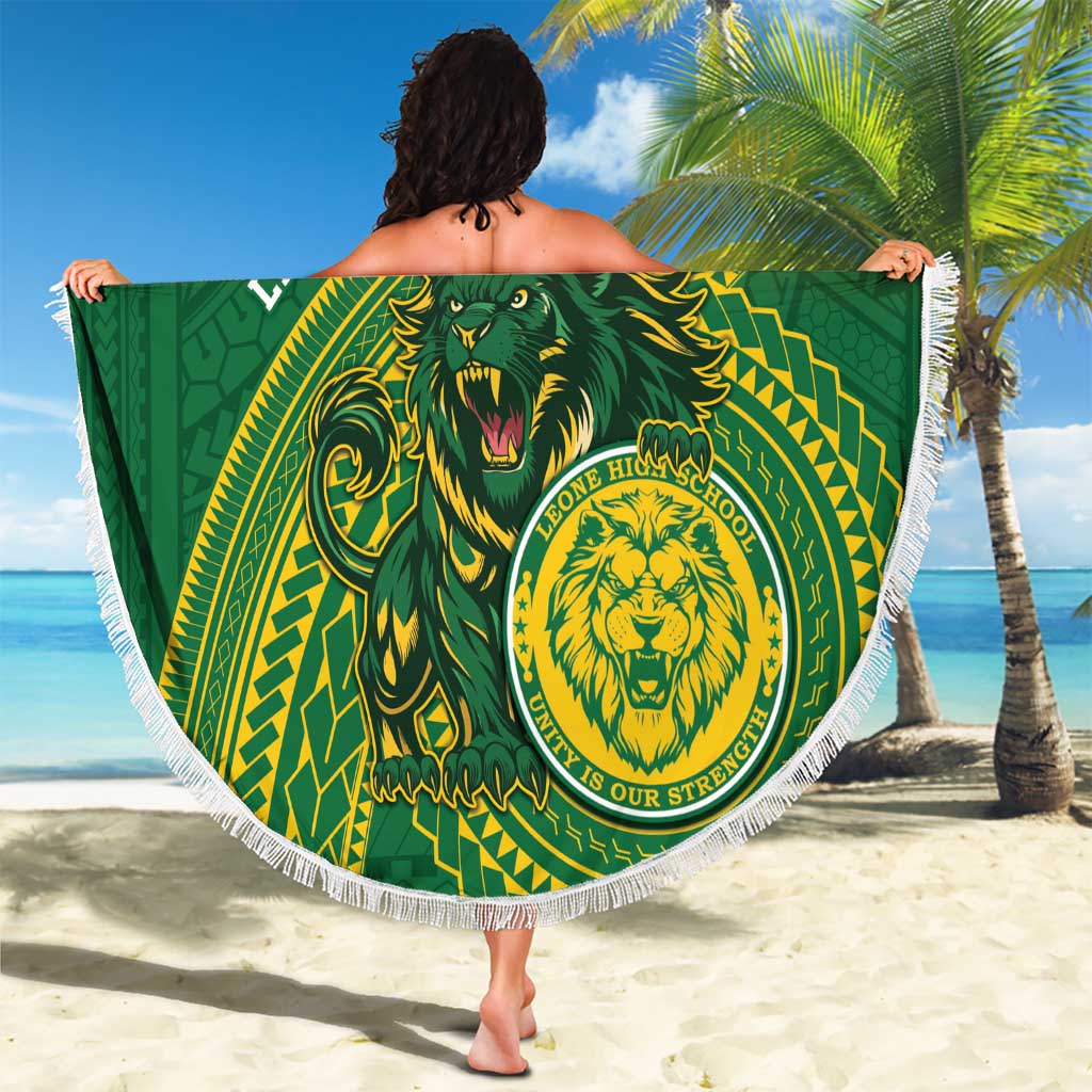 Leone High School Beach Blanket Leone Lion LT05 - Polynesian Pride