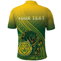Personalized Leone High School Polo Shirt Leone Lion LT05 - Polynesian Pride