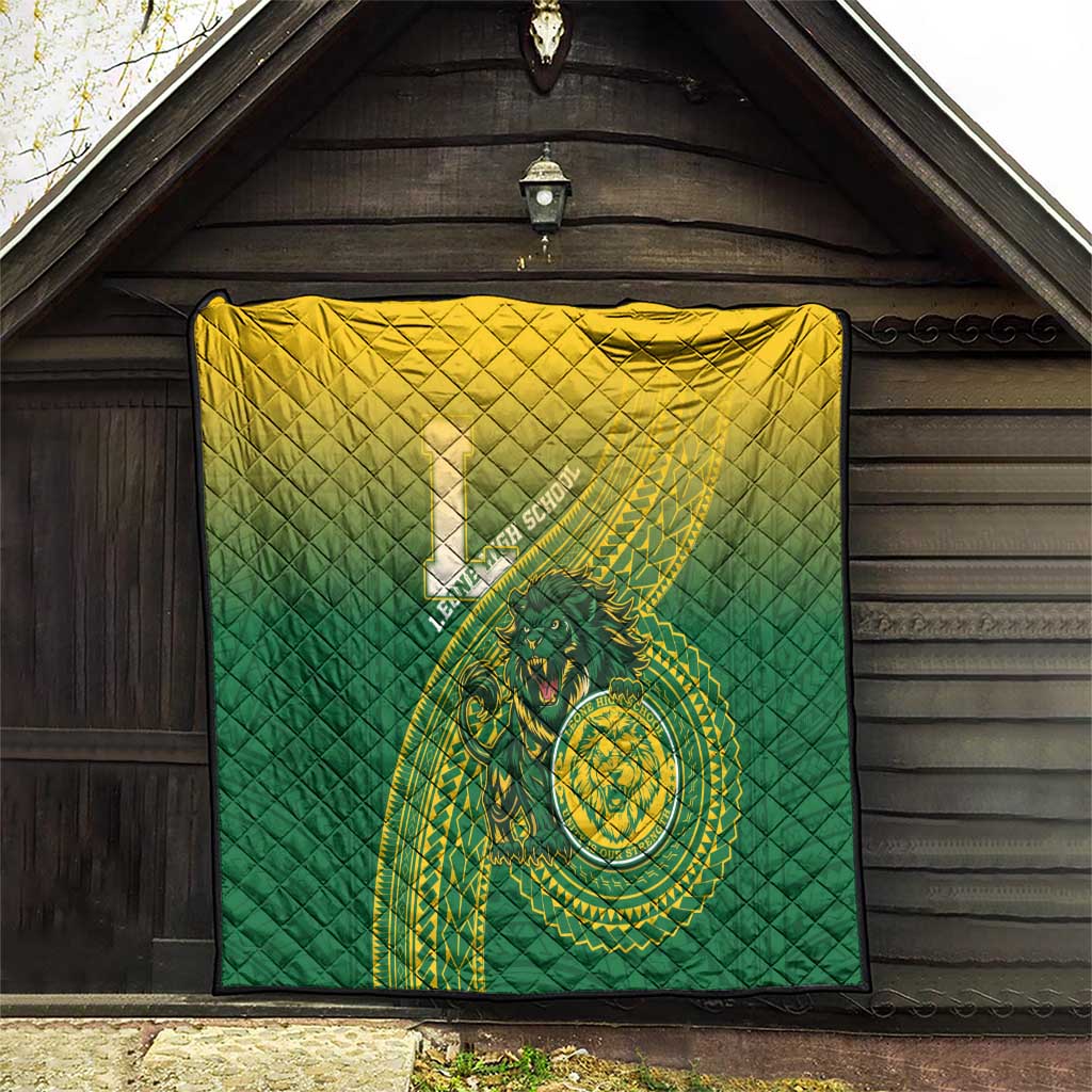 Leone High School Quilt Leone Lion LT05 - Polynesian Pride