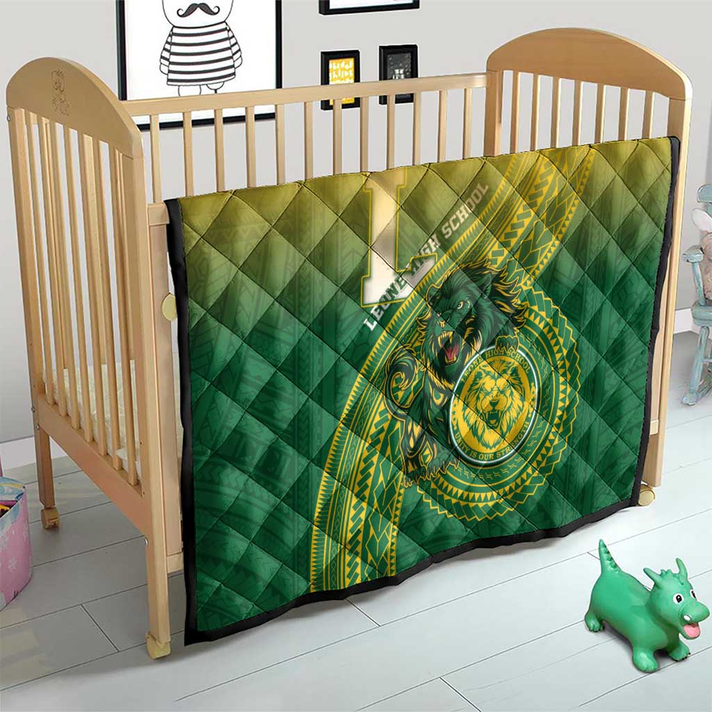 Leone High School Quilt Leone Lion LT05 - Polynesian Pride