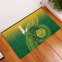Leone High School Rubber Doormat Leone Lion LT05 - Polynesian Pride