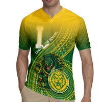 Personalized Leone High School Rugby Jersey Leone Lion LT05 - Polynesian Pride