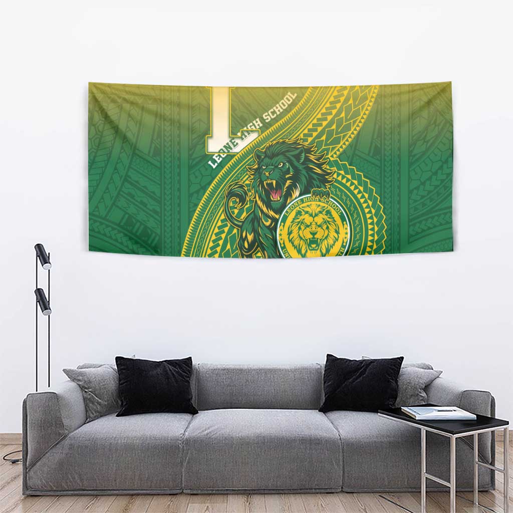 Leone High School Tapestry Leone Lion LT05 - Polynesian Pride