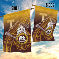 Tafuna High School Garden Flag Polynesian Warrior LT05 - Polynesian Pride