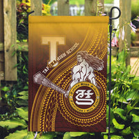 Tafuna High School Garden Flag Polynesian Warrior LT05 Garden Flag Maroon - Polynesian Pride