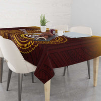 Tafuna High School Tablecloth Polynesian Warrior LT05 - Polynesian Pride