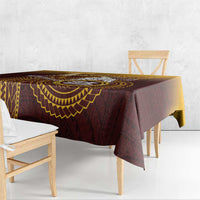 Tafuna High School Tablecloth Polynesian Warrior LT05 - Polynesian Pride