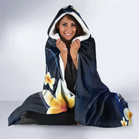 Hawaii Honu Hooded Blanket Polynesian Curves Plumeria LT05 - Polynesian Pride