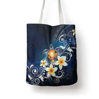 Hawaii Honu Tote Bag Polynesian Curves Plumeria LT05 - Polynesian Pride