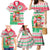 Hawaii Christmas Family Matching Mermaid Dress and Hawaiian Shirt Santa Claus Surf Mele Kalikimaka LT05 - Polynesian Pride