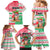 Hawaii Christmas Family Matching Mermaid Dress and Hawaiian Shirt Santa Claus Surf Mele Kalikimaka LT05 - Polynesian Pride