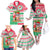 Hawaii Christmas Family Matching Off Shoulder Long Sleeve Dress and Hawaiian Shirt Santa Claus Surf Mele Kalikimaka LT05 - Polynesian Pride