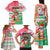 Hawaii Christmas Family Matching Tank Maxi Dress and Hawaiian Shirt Santa Claus Surf Mele Kalikimaka LT05 - Polynesian Pride