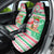 Personalized Hawaii Christmas Car Seat Cover Santa Claus Surf Mele Kalikimaka LT05 - Polynesian Pride