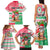 Personalized Hawaii Christmas Family Matching Tank Maxi Dress and Hawaiian Shirt Santa Claus Surf Mele Kalikimaka LT05 - Polynesian Pride