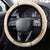 Vintage Lapita Steering Wheel Cover Iconic Double Face Pattern Beige