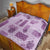 Vintage Lapita Quilt Iconic Double Face Pattern Violet